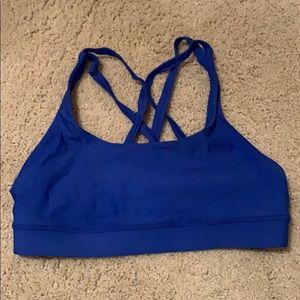 Lululemon Energy Bra - Size 6- Blue